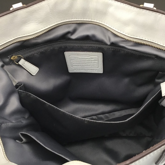 Coach Poppy Colorblock Leather Bag - Picture 13 of 16